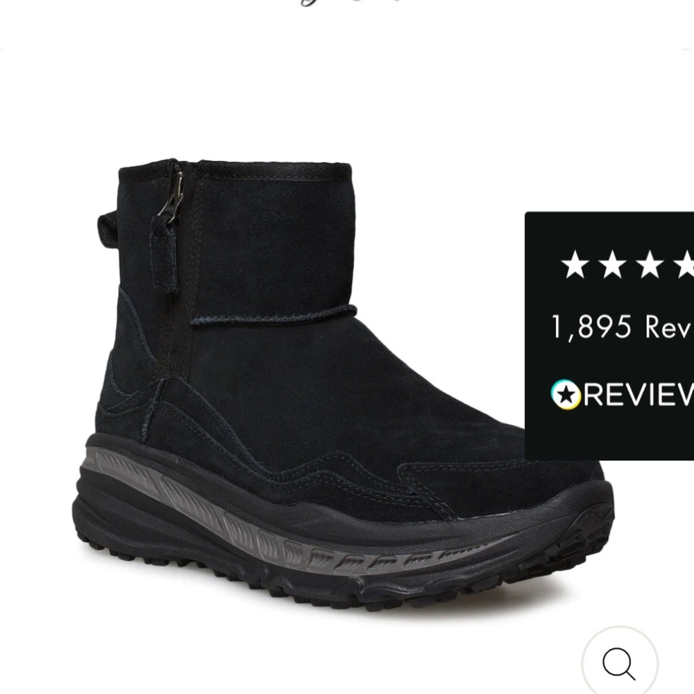 Black Ugg boots
